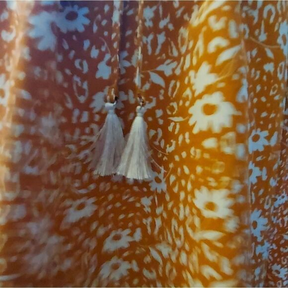 NWT Promesa Bohemian Peasant Blouse Size L - Picture 4 of 8